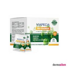 Viapecia Pro Magnium Magnezyum İçeren 20 Saşe