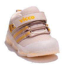 Vicco 346E24Y150 Orante Işıklı Ortopedik Günlük Bej Erkek Çocuk Spor Ayakkabı