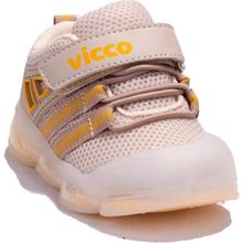 Vicco 346E24Y150C Orante Işıklı Ortopedik Günlük Bej Erkek Çocuk Spor Ayakkabı