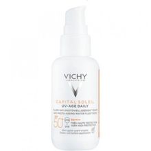 Vichy Capital Soleil UV Age Daily SPF50+ Tinted 50 ml Yaşlanma Karşıtı Güneş Koruyucu