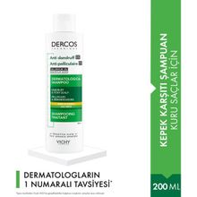 Vichy Dercos Anti Dandruff 200 ml Kuru ve Kepekli Saçlar İçin Şampuan