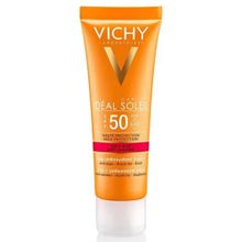 Vichy Ideal Soleil 50 Faktör Yaşlanma Karşıtı Tüm Cilt Tipleri İçin Renksiz Yüz Güneş Koruyucu Krem