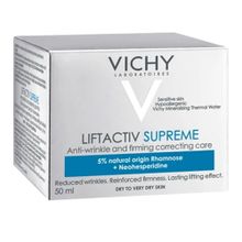 Vichy Liftactiv Supreme 50 ml Kuru Ciltler İçin Kırışıklık Karşıtı ve Sıkılaştırıcı Günlük Yoğun Bakım Kremi