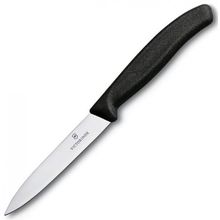 Victorinox 10 cm Sivri Ağızlı Siyah Soyma Bıçağı