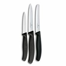 Victorinox 6.7113.34 Siyah Swiss Classic 3'lü Bıçak Set