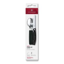 Victorinox 6.7193.3F Siyah Swiss Classic Piknik seti