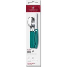 Victorinox 6.7194.3FC1 Yeşil Swiss Classic 3'lü Piknik Seti