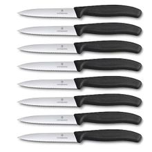 Victorinox Büyük Siyah 8 Adet Bıçak Seti