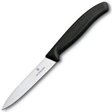 Victorinox Vt6.7703 10 cm Sivri Siyah Soyma Bıçak