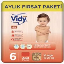 Vidy Baby Premium No:6 XLarge Bebek Bezi
