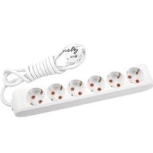 Viko 1050190113603 Multilet 6'lı 3 mt Çocuk Korumalı Topraklı Grup Priz