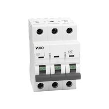 Viko 10VTB-3C125 3X125 Amper 3 Fazlı C Tipi 10 kA Otomatik Sigorta
