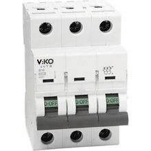 Viko 3VTB-3C25 C Tipi 3x25 Amper 3KA Otomatik Sigorta