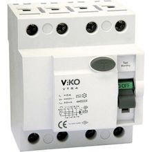 Viko 3x100 30 mA Kaçak Akım Koruma Rölesi