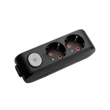 Viko 90137200 Multi-Led Anahtarlı Topraklı Klemensli Çocuk Korumalı İkili Grup Priz