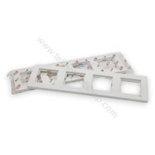 Viko 90960203 Karre Beyaz 3'lü Paket Dörtlü Çerçeve