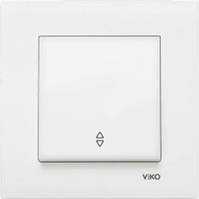 Viko 90967004 Karre Meridian Beyaz Çerçevesiz Mekanizma Vavien