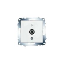 Viko 90967038 Karre Meridian Beyaz F Konnektörlü 10 dB Geçişli Uydu Prizi