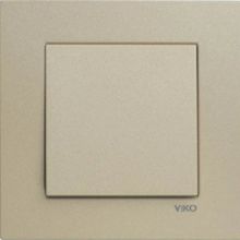 Viko Artline Novella Bronz Çerçeveli Tekli Anahtar