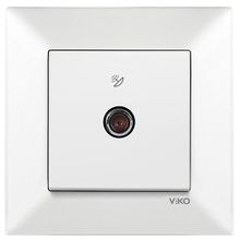 Viko By Panasonic F Konnektörlü Sonlu Beyaz Meridian Uydu Prizi