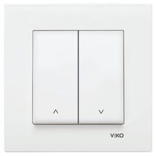 Viko Çerçevesiz Karre Jaluzi Kumanda Anahtarı
