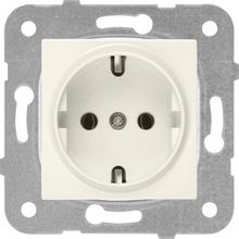 Viko Karre 90967208 Krem Çerçevesiz Topraklı Priz