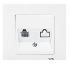 Viko Karre Cat3 Tekli Nümeris Priz