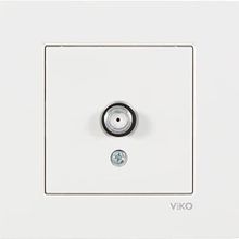 Viko Karre F Konnektör Beyaz Uydu Prizi