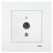 Viko Karre F Konnektörlü Geçişli 10dB Uydu Prizi