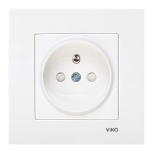 Viko Karre-Meridian Beyaz Çocuk Korumalı Ups Priz