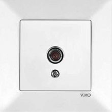 Viko Karre-Meridian Beyaz Tv Prizi Dirençsiz Mekanizma