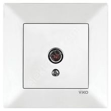 Viko Karre-Meridian Krem Tv Geçişli 12Db Mekanizma