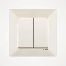 Viko Meridian Krem Komütatör Anahtar