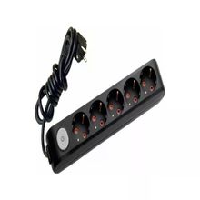 Viko Multi Led Siyah Anahtarlı Priz