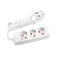 Viko Multi-let 3'lü Topraklı 3 Metre Kablolu Çocuk Korumalı Priz