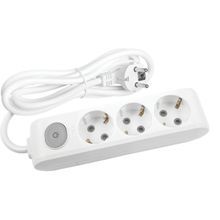 Viko Multi-Let 3'lü Topraklı Çocuk Korumalı Anahtarlı 2 mt Priz