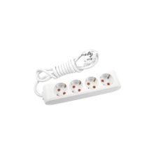 Viko Multi-let 4'lü Topraklı 3 Metre Kablolu Çocuk Korumalı Priz