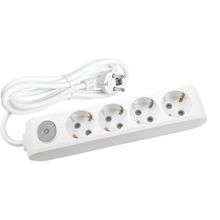 Viko Multi-Let 4'lü Topraklı Çocuk Korumalı Anahtarlı 3 mt Priz