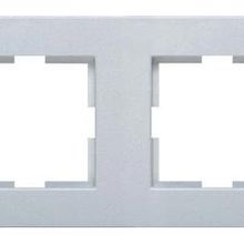 Viko Novella 92190606 Gümüş Altılı Çerçeve
