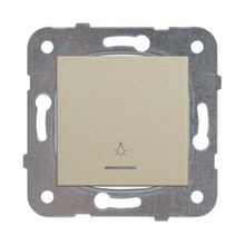 Viko Novella Bronz Işıklı Anahtar