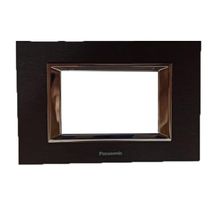 Viko Panasonic Thea 3M Ultuma Metal Eloxal Siyah Renk Çerçeve
