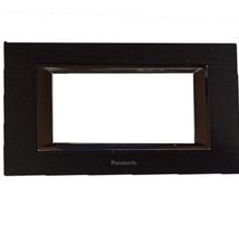 Viko Panasonic Thea 4M Ultima Metal Eloxal Siyah Renk Çerçeve