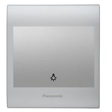 Viko Panasonic Thea Blu Light Chrome Matt Kapak Metalik Beyaz Anahtar Çerçeve