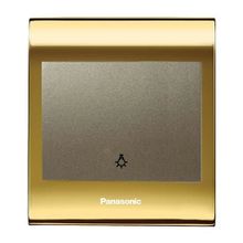 Viko Panasonic Thea Blu Light Gold Dore Kapak Dore Anahtar Çerçeve