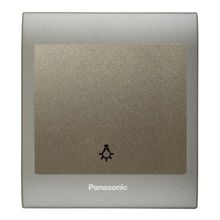 Viko Panasonic Thea Blu Light Inox Matt Dore Kapak Dore Anahtar Çerçeve