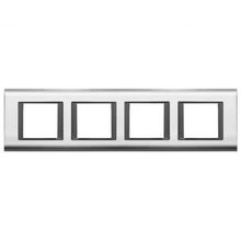 Viko Panasonic Thea Sistema 4x2 m Chrome Füme Çerçeve