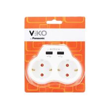 Viko Topraklı ve Usb Çıkışlı Fiş Priz