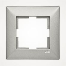 Viko Trenda Metalik Beyaz Tekli Çerçeve