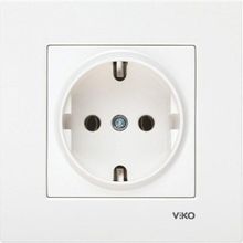 Viko VİKO0029 Karre Tekli Beyaz Çerçeve