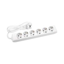 Viko VİKO0149 Topraklı Çocuk Korumalı Klemensli Multi-Let Altılı Priz